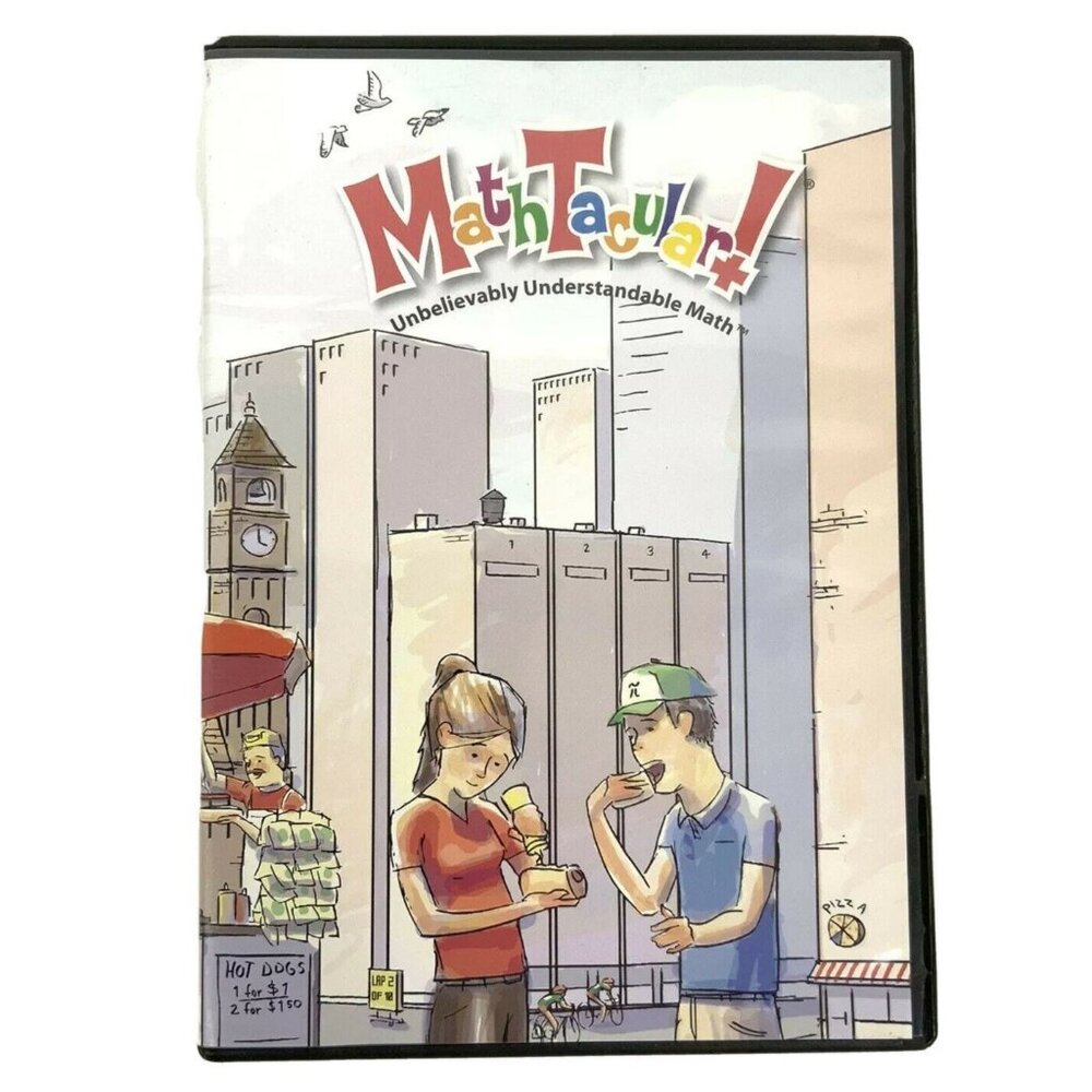 Mathtacular! Unbelievably Understandable Math DVD 2007 Education Homeschool